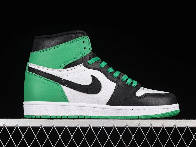 All categories Air Jordan Jordan series basketball shoes Air Jordan 1 High L version Air Jordan 1 High OG "Lucky Green" AJ1 Joe 1 Celtics Black Green Toe DZ5485-031